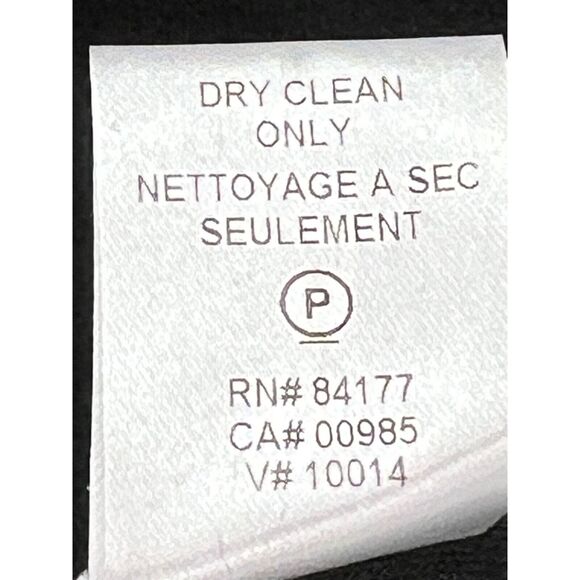 Diane Von Furstenberg Dress Size 4 Black Wool Knit Elena Shift Timeless Elegance - Picture 13 of 14